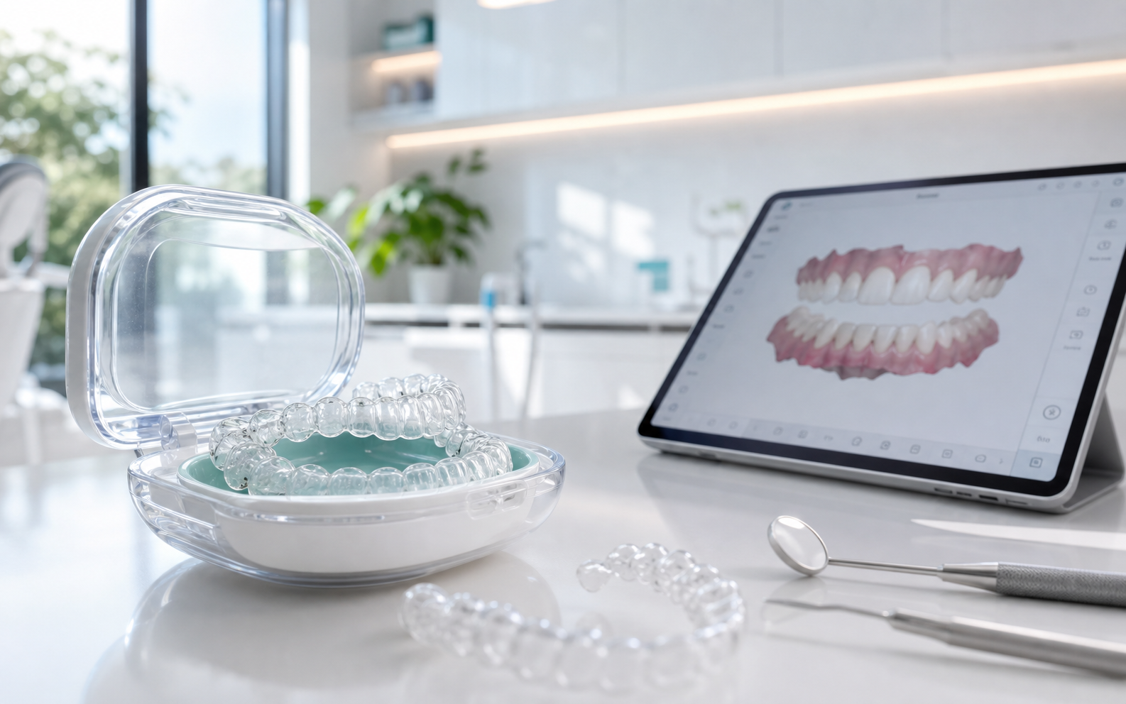 Aligneurs transparents et orthodontie invisible