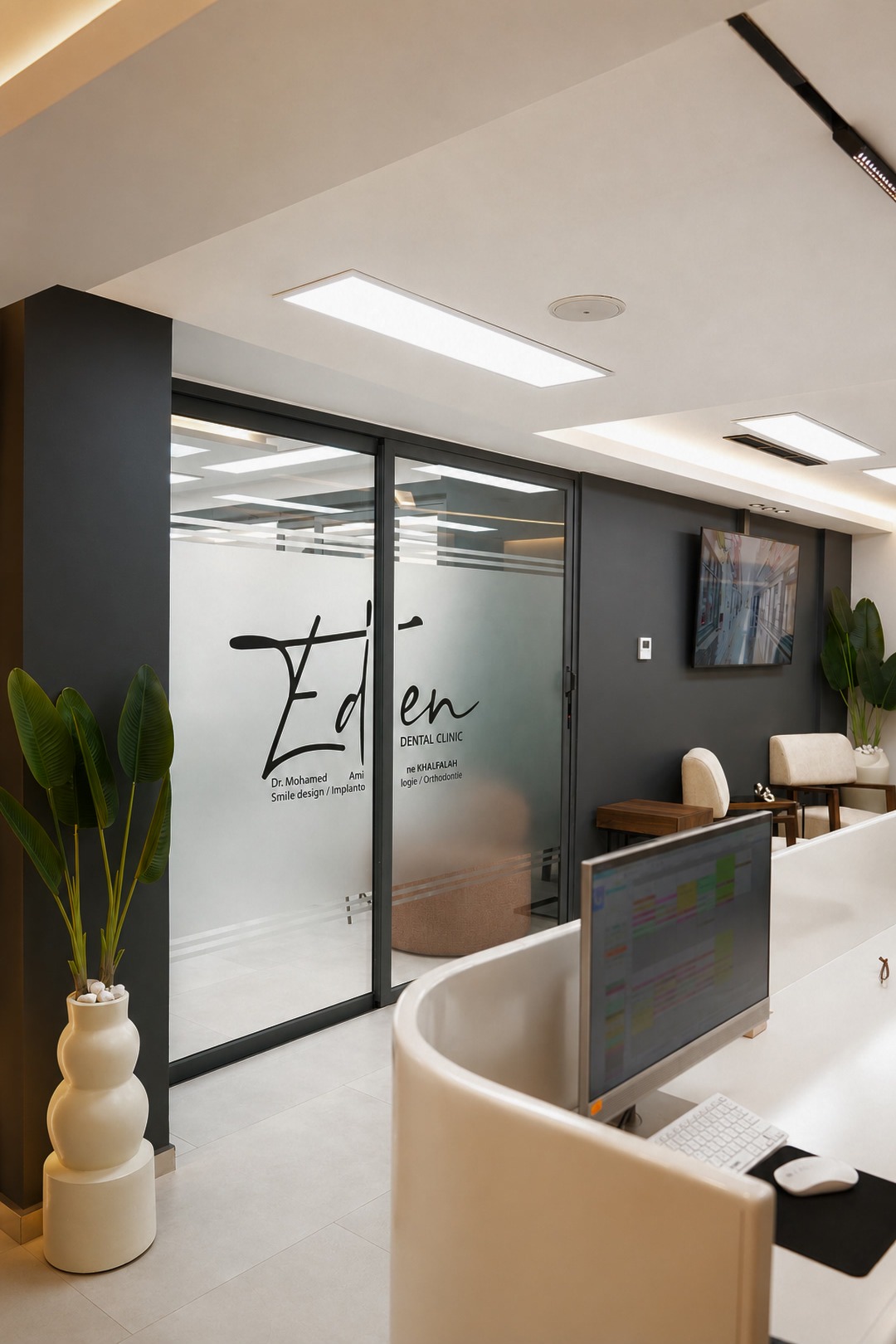 Réception EDEN Dental Clinic