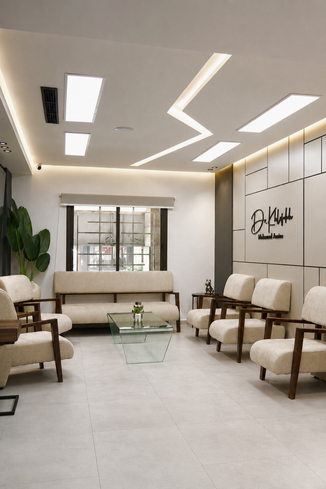 Salle d'attente EDEN Dental Clinic